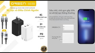 Sạc Nhanh Orsen 45w - Cáp Sạc Nhanh Orsen 100W