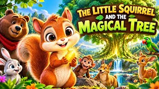  Squirrel and the Magical Tree 🐿️🌳 | An Inspirational Moral Story for Kids