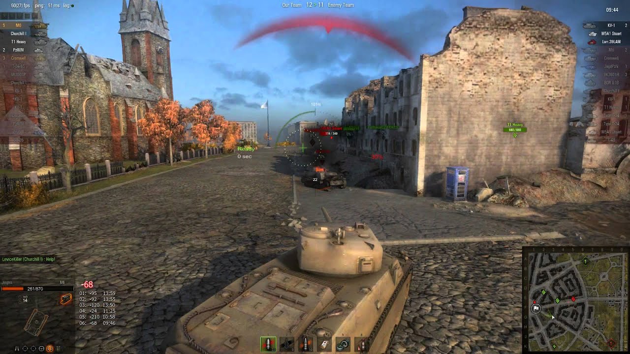 gaming logo World of Tanks - M6 Tier 6 Heavy Tank - Stormtrooper