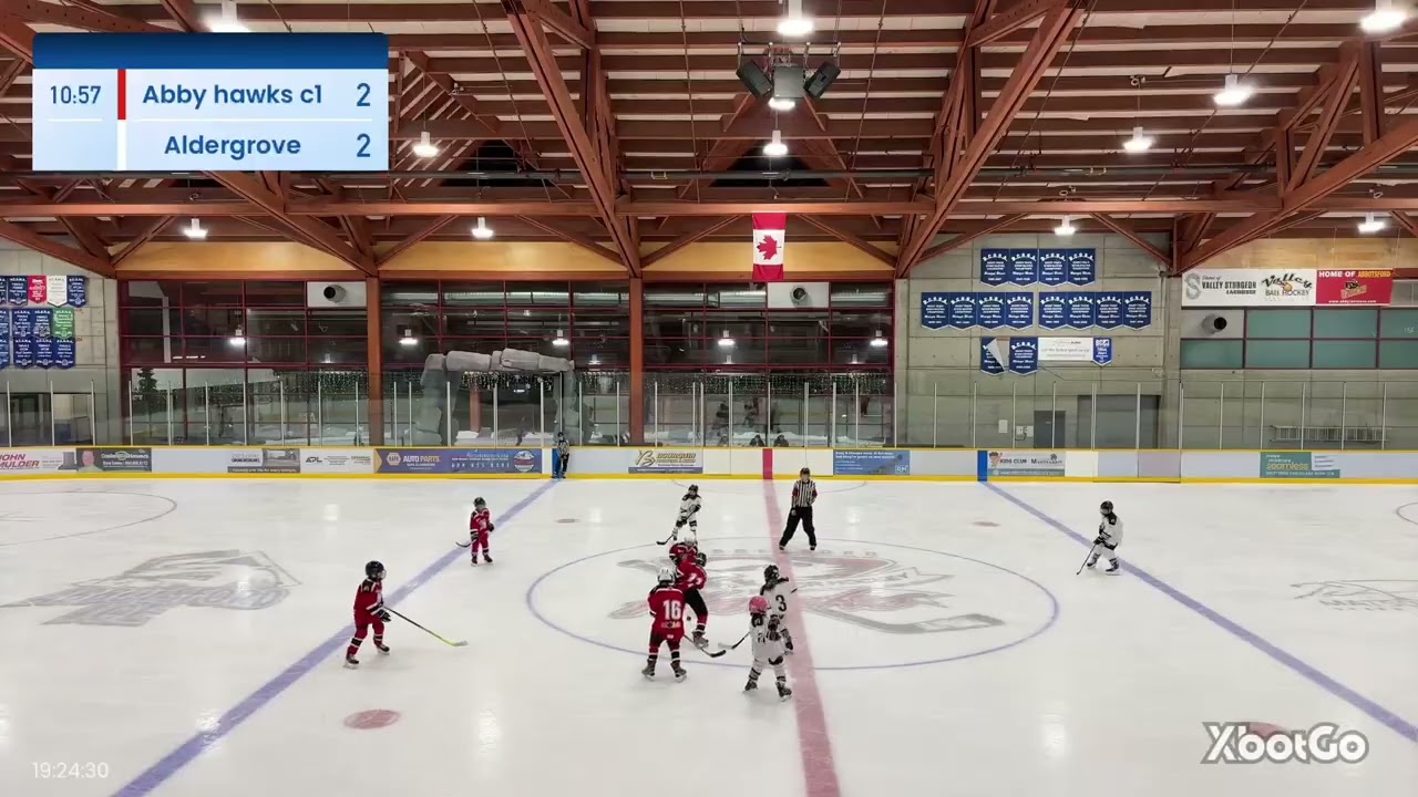 Hawks vs Aldergrove. Tracked with the 