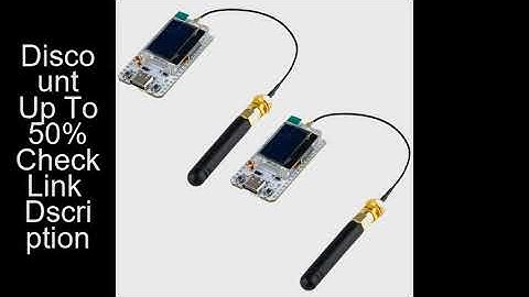 2 Sets LoRa Development Board LoRa32 V3 Kit 915MHZ ESP32 S3 WiFi+BT Module SX1262 OLED Display for A