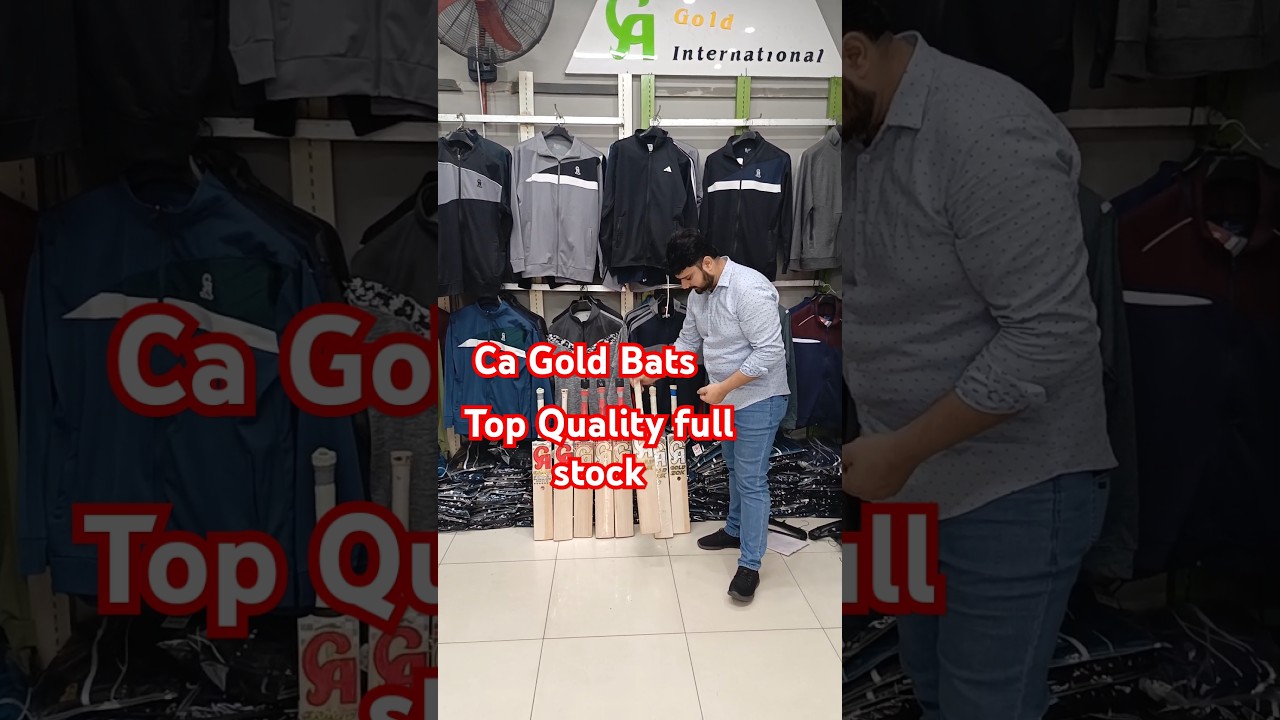 CA Gold 20k Cricket Bat. 