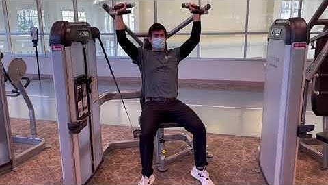 Loyola Machine Video - Cybex Overhead Press