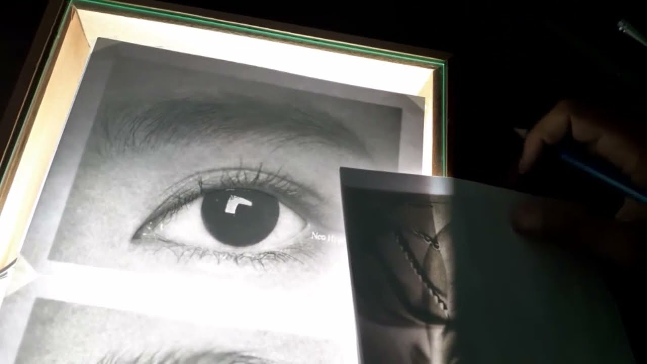 tirar os traço do desenho em mesa de luz