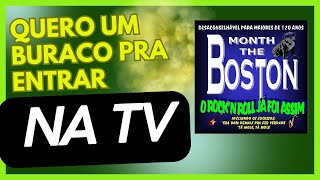 BANDA NA TV TOCANDO "QUERO UM BURACO PRA ENTRAR"