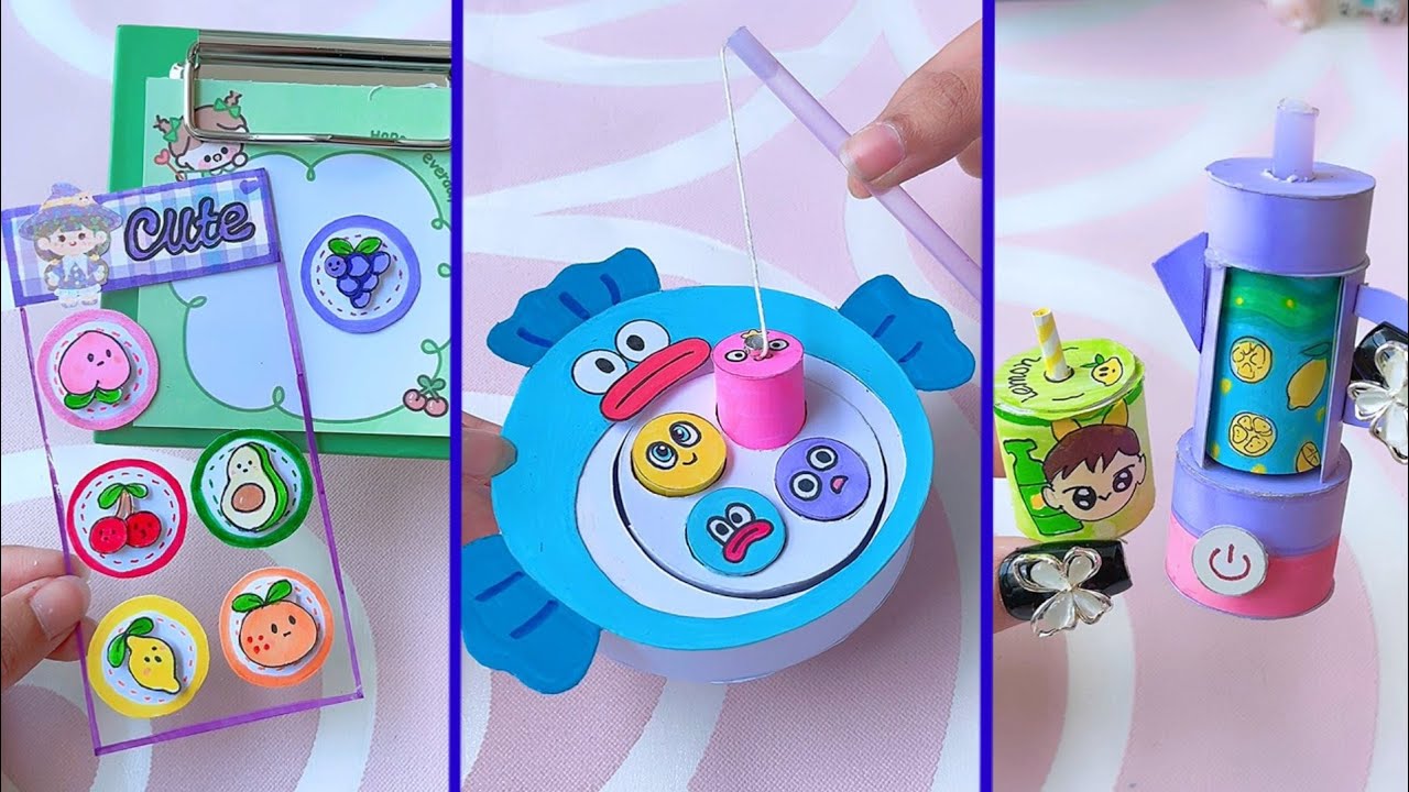 Paper craft/Easy craft ideas/ miniature craft / how to make /DIY/school