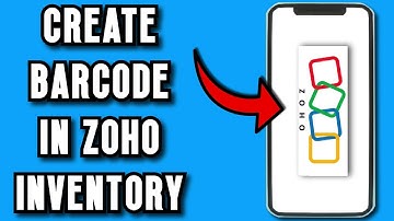 How to CREATE a Barcode in Zoho Inventory Step by Step Guide