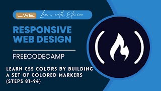 FreeCodeCamp - Responsive Web Design(CH-3) (Steps 81-94) || Learn With Elixiee