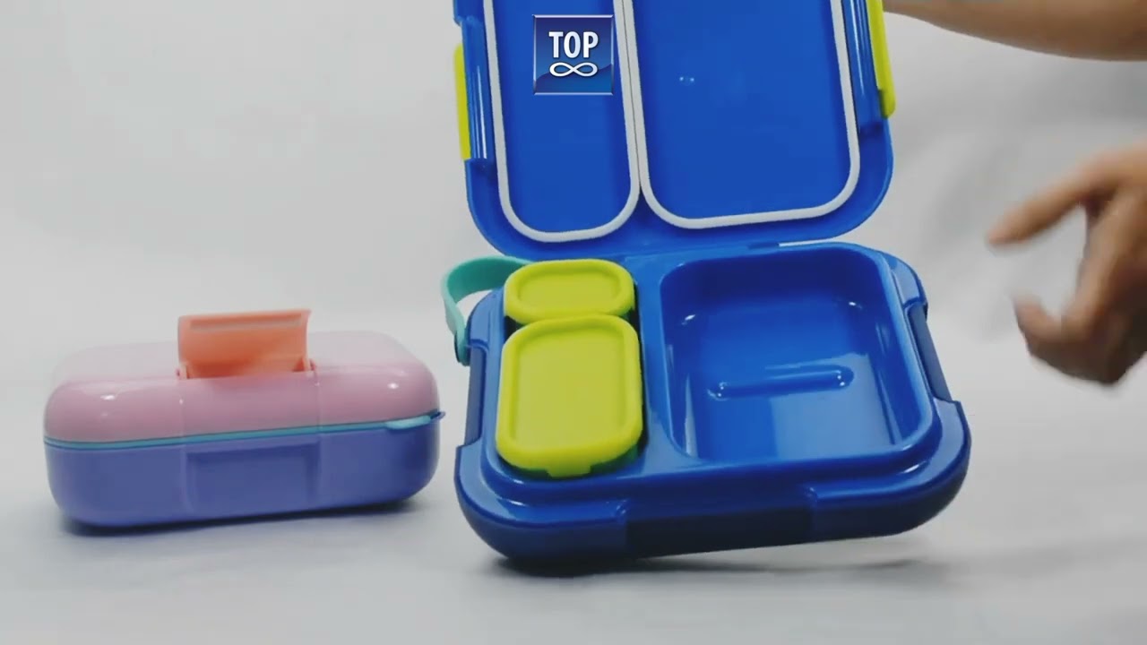 HAIXIN Bento Box for Kids - Insulated Lunch Box with Thermos for