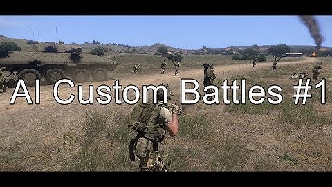 ARMA 3 Large AI Custom Battles Ep1