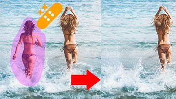 Photoshop Remove Tool xóa mọi thứ trong ảnh bằng A.I