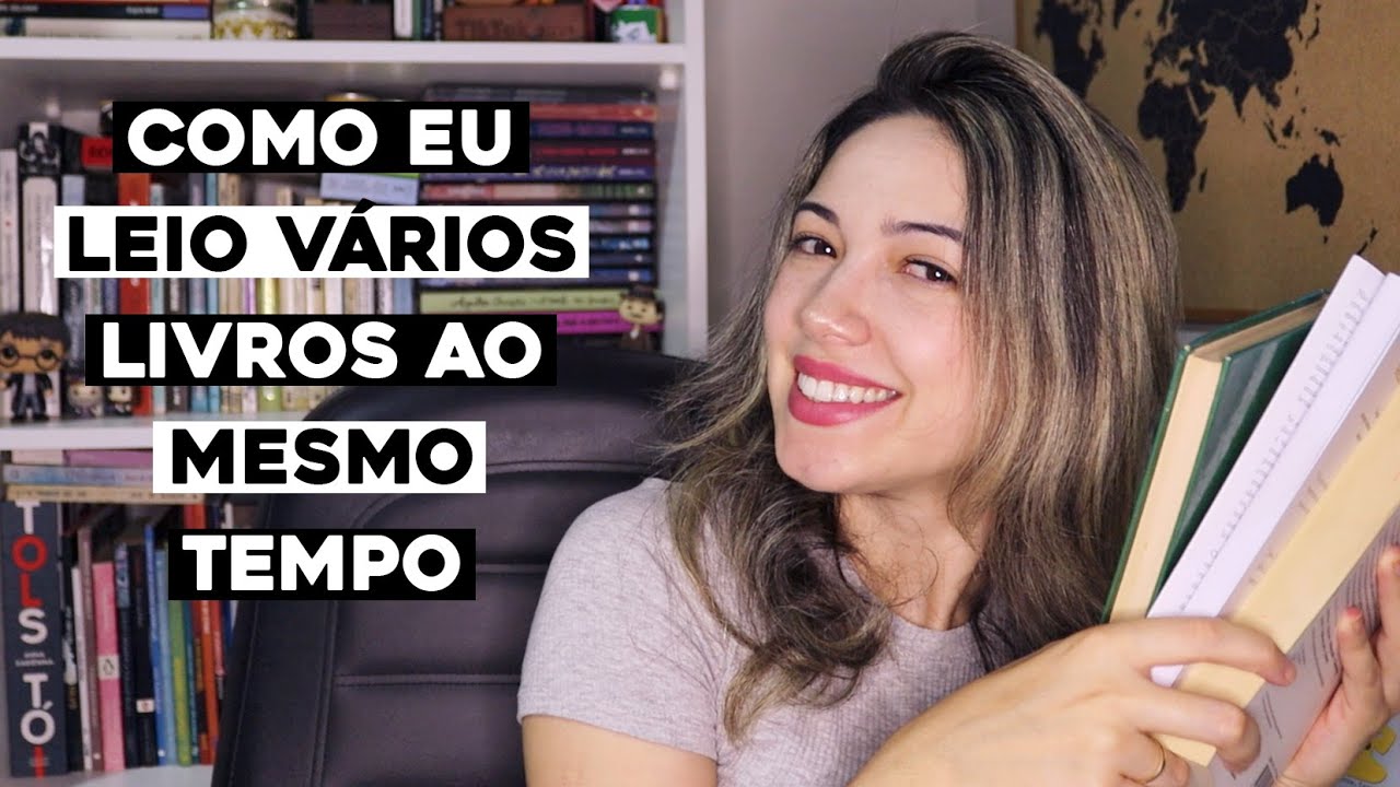 Como eu leio vários livros ao mesmo tempo | 3 DICAS - YouTube