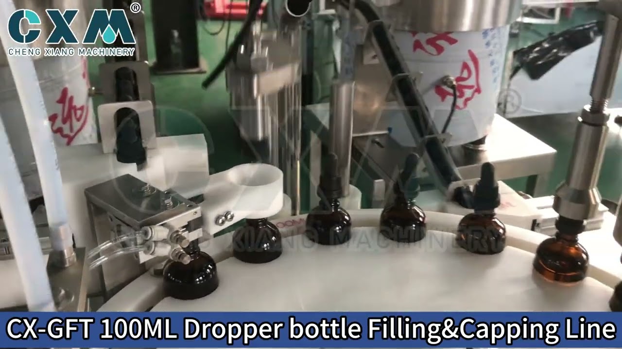Which Machine Can Improve Filling Efficiency for 100ML Dropper Bottles?