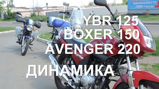 :  ?! Yamaha YBR 125, Bajaj Boxer 150  Avenger 220 