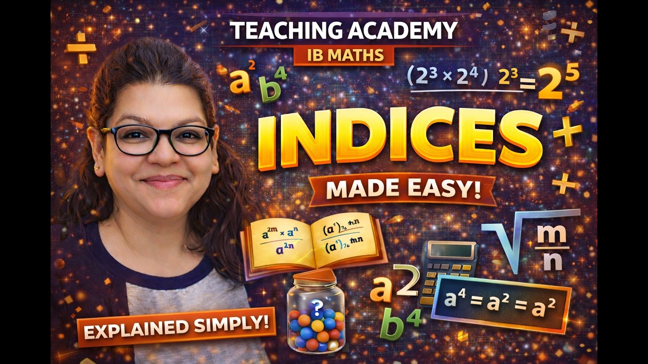Indices Made Easy | Laws of Indices Explained | Teaching Academy IB ...