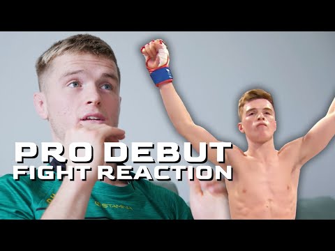 PRO DEBUT FIGHT REACTION | PAUL HUGHES MMA