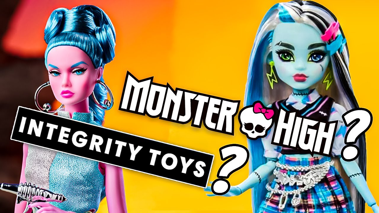 Integrity Monster Integrity Toys Poppy Parker, Monster High, Fuggler кролик Розпаковка ...