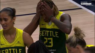 Last 30 seconds of overtime in Seattle Storm vs Minnesota Lynx