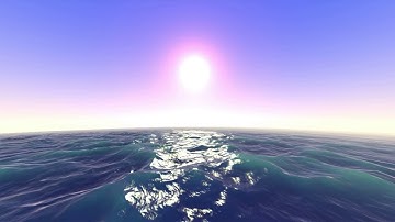 Mobile opengl water for VR, Cardboard.