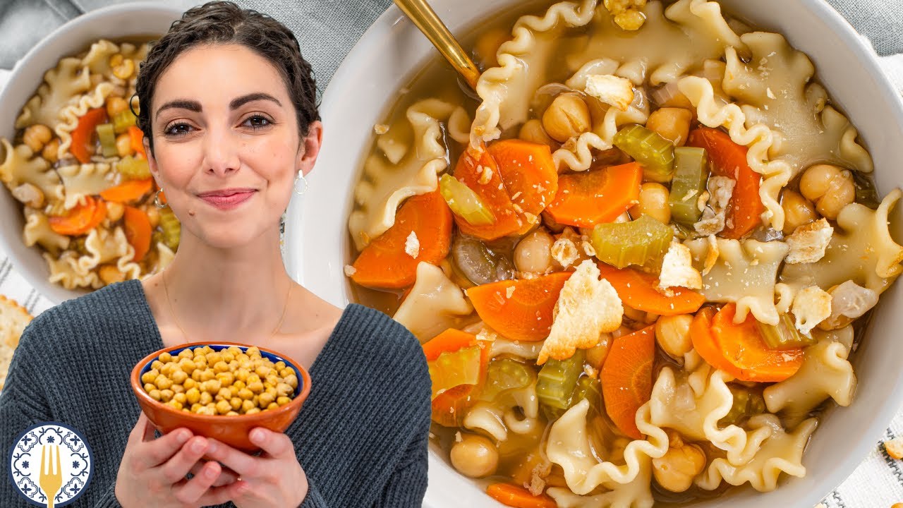 My Go To Chickpea Soup (BIG Savings!)