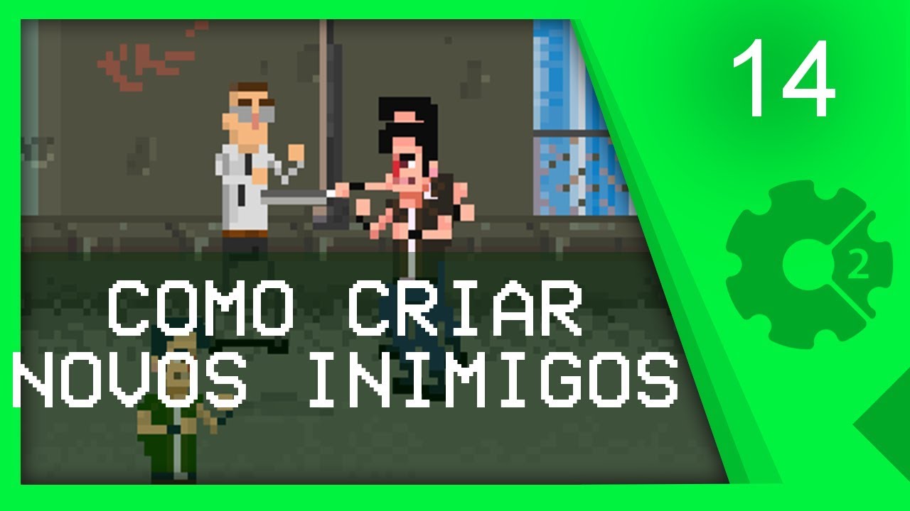 COMO CRIAR NOVOS INIMIGOS - Curso Beat'em Up / Brawler Aula 14 [CONSTRUCT 2]