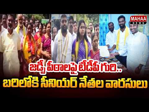జడ్పీ పీఠాలపై టీడీపీ గురి..బరిలోకి సీనియర్ నేతల వారసులు | TDP Seniors Eye ZP Chairman Posts