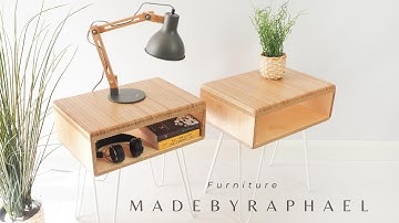 Making a Bedside Tables / Plywood Night Stand /Modern Design End Table