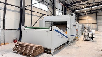 2024 honeycomb core machine and high speed lamination line
