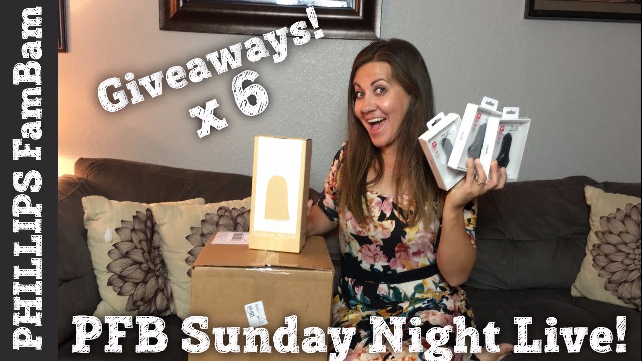 PFB SUNDAY NIGHT LIVE! COSORI PRESSURE COOKER WINNER 6 GIVEAWAY ITEMS