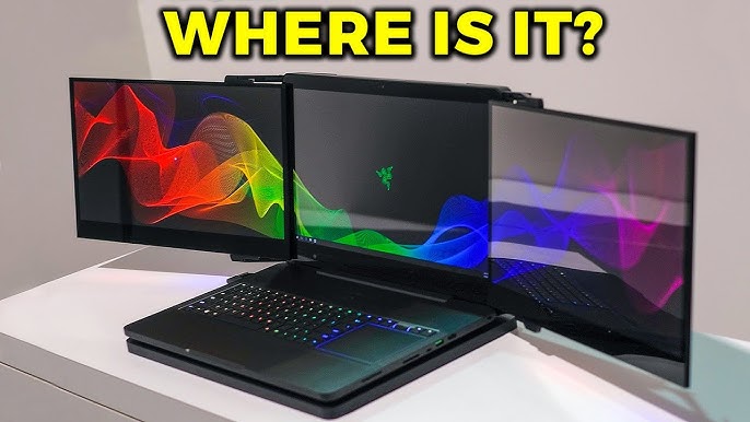 CES 2017 – Razer Project Valerie, PC portable avec 3 écran 17 pouces 4K  G-Sync ! – LaptopSpirit