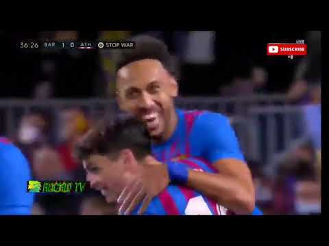 ملخص مبارة برشلونة واتلتيك بلباو 4 1 جنون عصام الشوالي