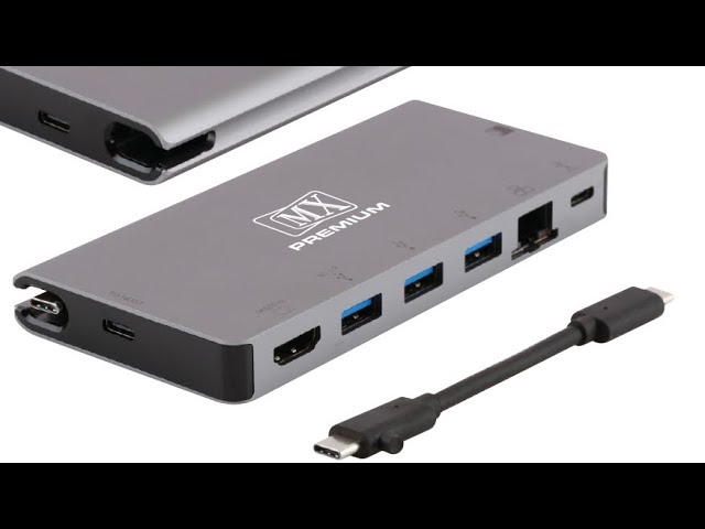 USB C Hub, ABLEWE USB C to HDMI Multiport Adapter, Thunderbolt 3 to HDMI  Hub with 4K HDMI, 3*USB 3.0 and 100W PD Charging Adapter for MacBook  Pro/Air 2020, iPad Pro/Chromebook/Pixelbook/XPS/Surface