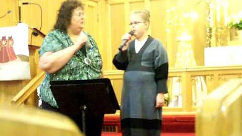 Sharon & Mary's duet.MOV