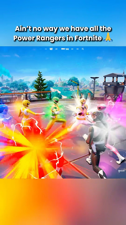ALL THE POWER RANGERS DID THIS IN FORTNITE