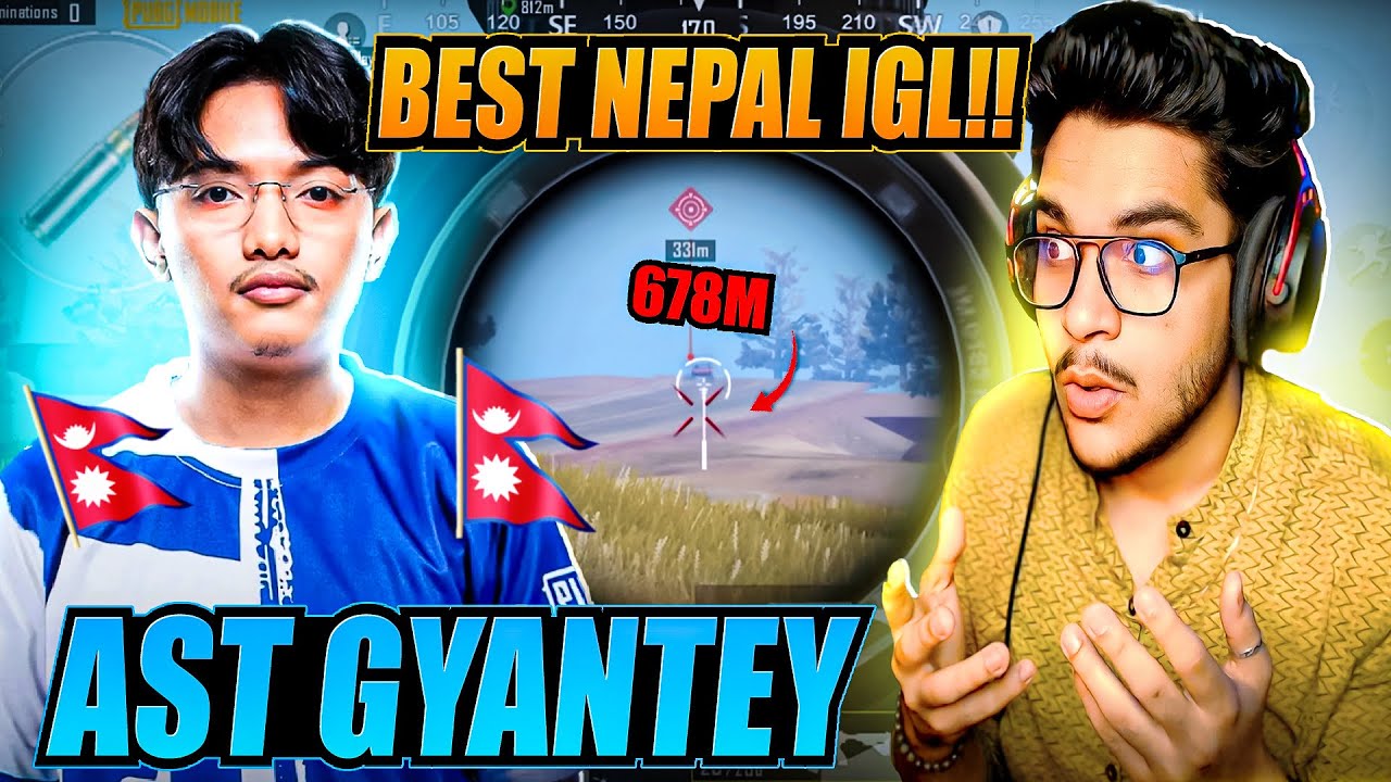 WORLD'S BEST IGL🇳🇵PLAYER ??*AST GYANTEY* BEST Moments in PUBG Mobile