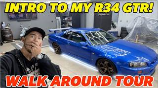 Up Close & Personal 💙 with My R34 Skyline GTR – Hidden Details You Missed