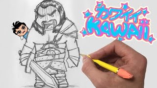 How to Draw a Kawaii Chibi WARRIOR for Beginners - Easy Step by Step Tutorial How to Draw a Kawaii Chibi WARRIOR for Beginners - Easy Step by Step Tutorial