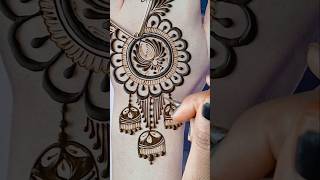 safti pin sa tranding rose mehndi #viral#mehndi#viralshort#short#tranding#unique#henna@kalpana