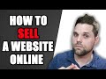 How to Sell a Website Online