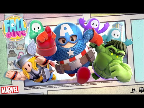 Fall Guys Avengers Assemble Trailer
