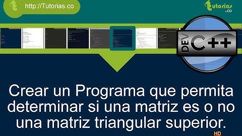 arrays -- visual C++ (triangular superior de una matriz)
