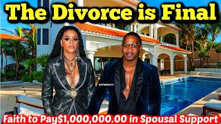 Faith Evans Ordered to Pay Stevie J $1Million Dollars in Spousal Support after Divorce
