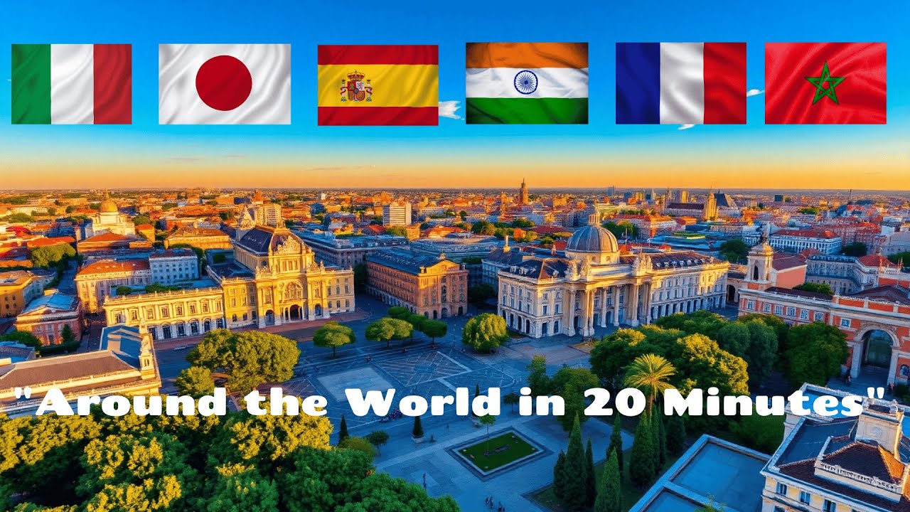 Around the World in 20 Minutes | Global Instrumental Journey With No Borders🌍🎶
