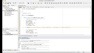 Java Programming 05  Data Types 001