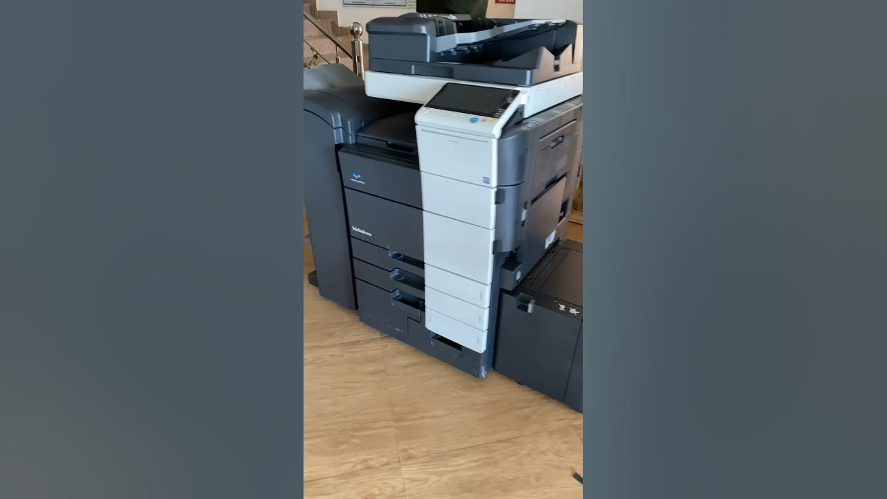 A Copy Machine Makes 36 Copies Per Minute HIGH SPEED 95 copier per minute photocopier machine konica minolta #