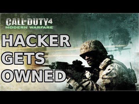 CoD4 Wallhacker/Teleporter Gets Owned [Modern Warfare]