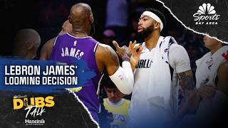 Dubs Talk: Is LeBron James' decision tied to Anthony Davis' potential future? | NBC Sports BA