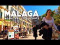 Malaga city spain beautiful city and people update march 2023 costa del sol  andaluca 4k