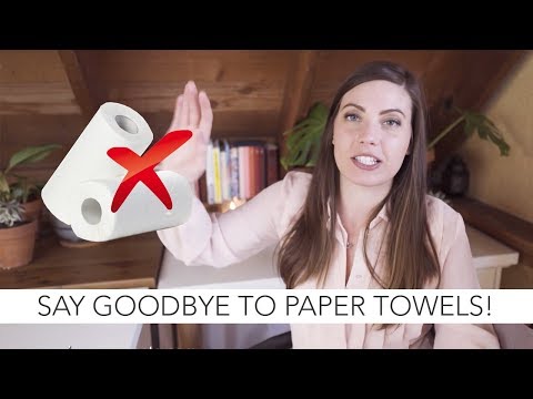 Videó: Hagyja abba a papírtörlő használatát?