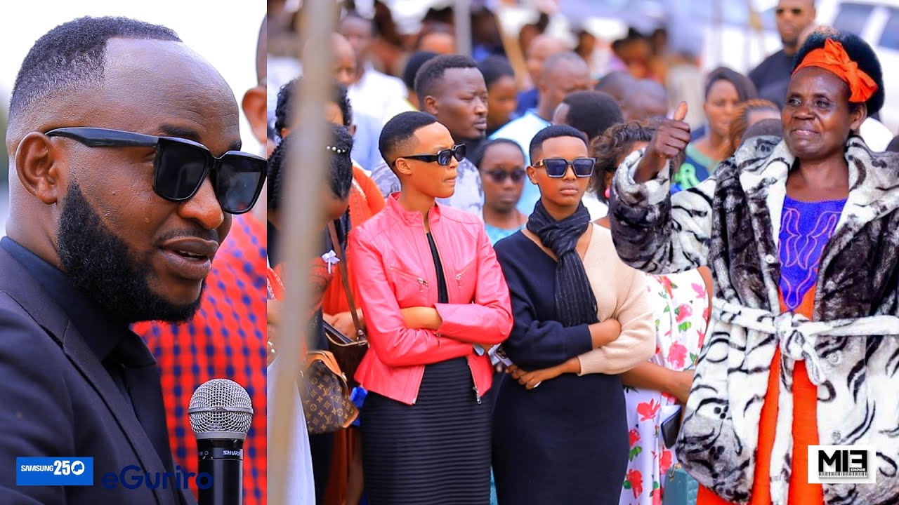 M Irene ashyinguye Maman we Mu cyubahiro😢byari Amarira 😢